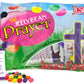 Scripture Candy, The Jelly Bean Prayer Spring Themed Bag, 17 Count (Net Wt. 8.5Oz (240G)