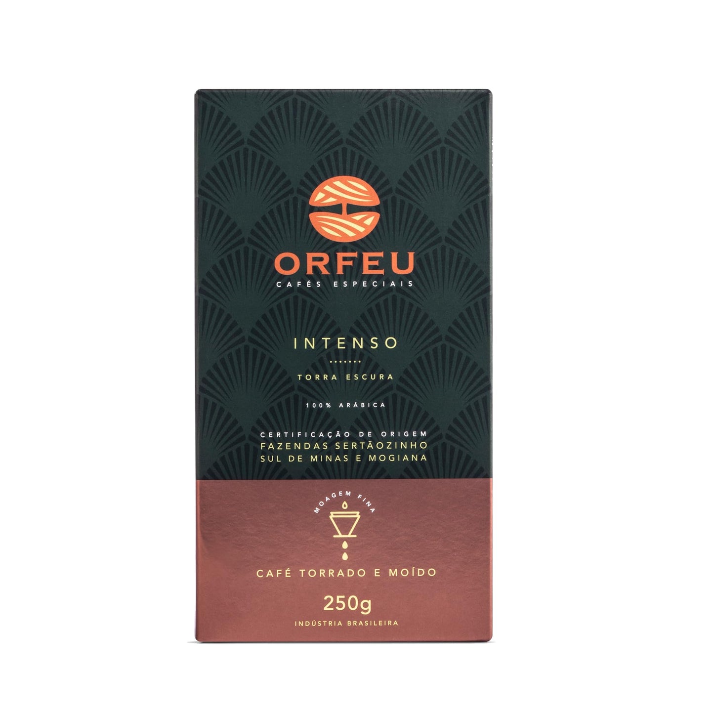 ORFEU - Special Coffee Intense - 100% Arabica Coffee, Dark Roast, Ground & Roasted, Aroma of Toasted Caramel & Fruit Jam, Low Ac