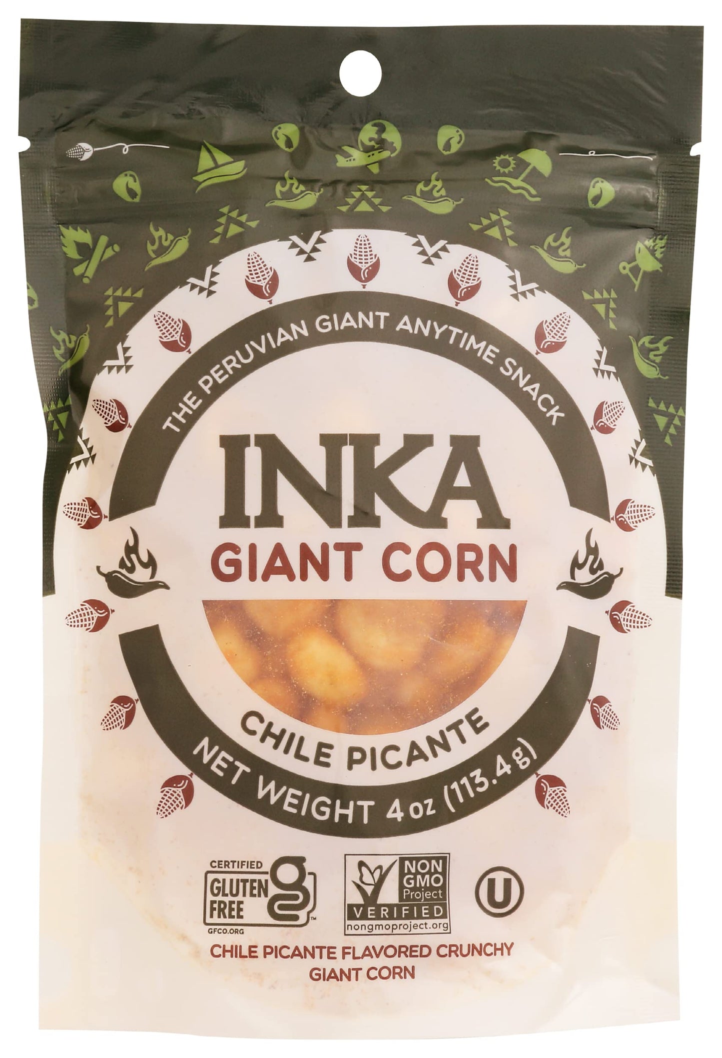Inka Crops Corn, Chile Picante, 4 Oz