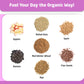 Farm To Table Foods Organic Apple Raisin Superfood Oatmeal - High-Protein, Whole Grain, Plant-Based, Unsweetened, Non-Gmo - 3-Pa