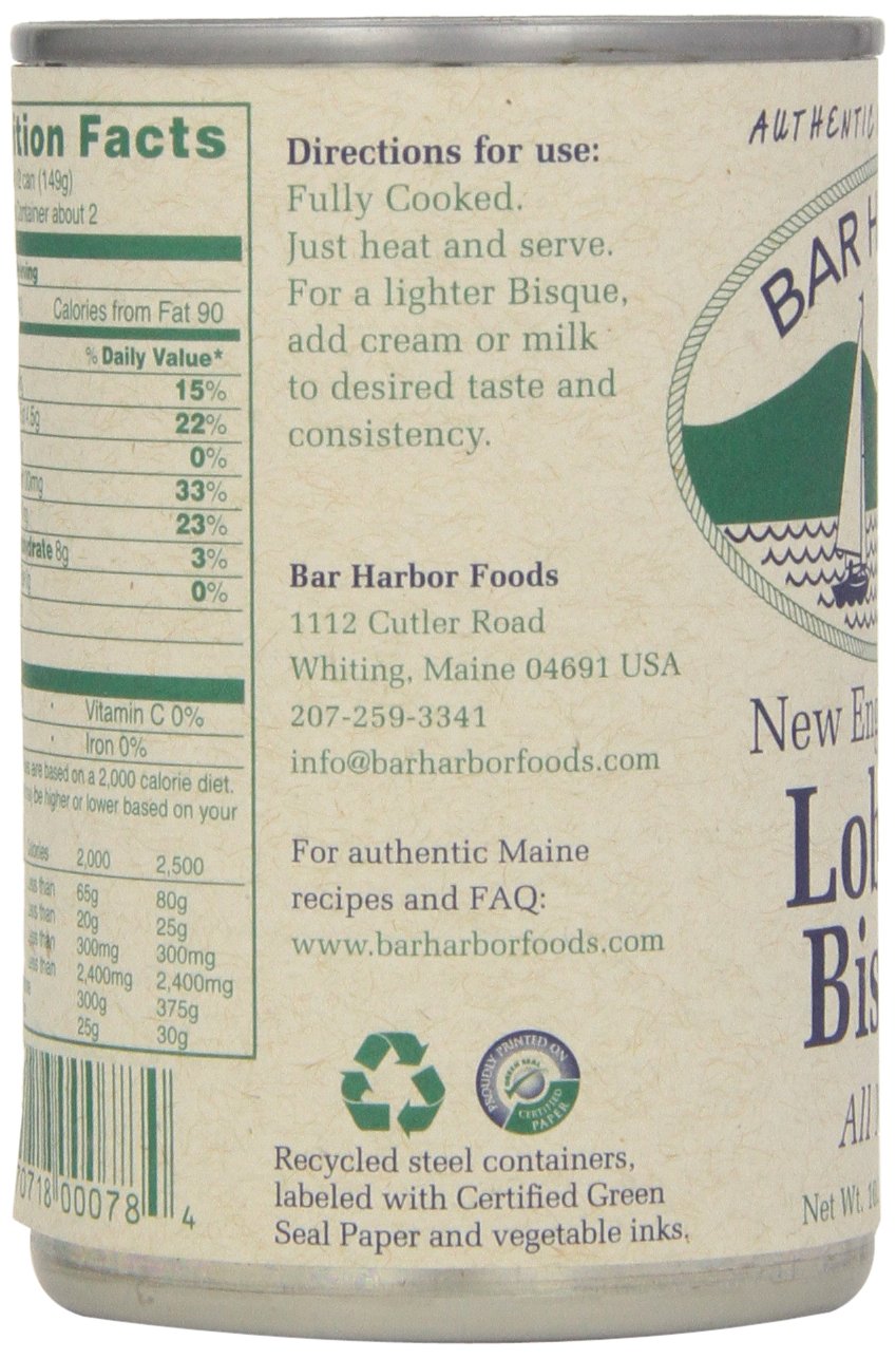 Bar Harbor Lobster Bisque, 10.5 Ounce (Pack Of 6)