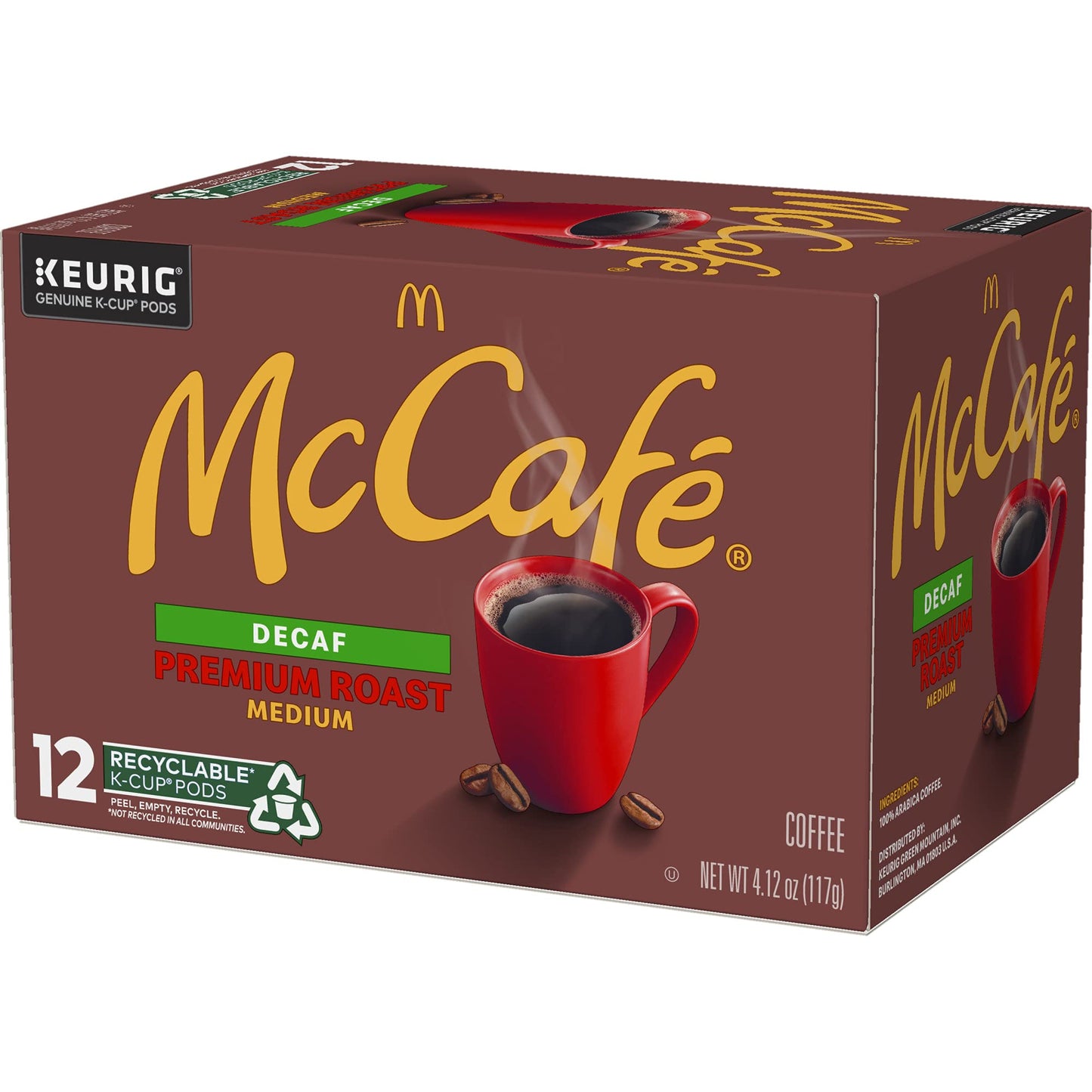 Mccafe Decaf Premium Roast Keurig K-Cup, 12 Ct