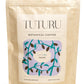 TUTURU Organic Dark Chocolate Ground Coffee - Medium Roast, Low Acid - 8 oz Pack