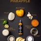 HEARTBEAT HOT SAUCE CO. Pineapple Habanero Hot Sauce, 6 fl oz (Pack of 3)