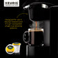 Chock Full o Nuts K-Cup Pods, Mild Roast Premium Arabica Coffee, 12 Count, Single Serve for Keurig malt-inspired