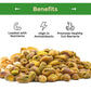 Sincerely Nuts Roasted and Salted Pistachios Shelled Healthy Snack 1 LB Bag Vegan Gluten Free