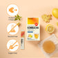 TEAZEN Lemon Ginger Kombucha Tea, Probiotics & Postbiotics, Zero Sugar, Low Caffeine, 10 Sticks, 1.76oz