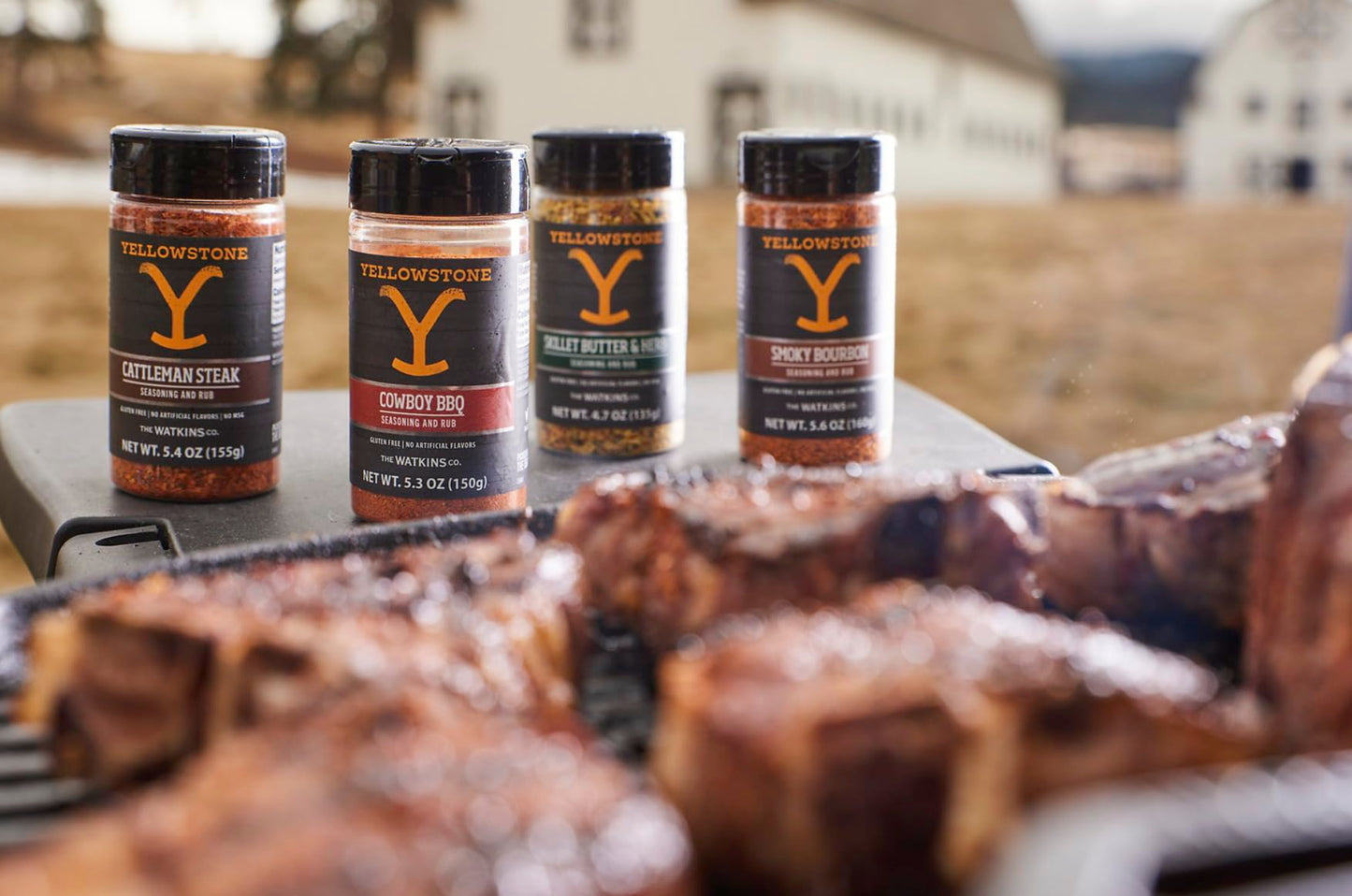 Watkins Yellowstone Smoky spirit-inspired flavor Seasoning and Rub, 5.6oz, Pack of 1