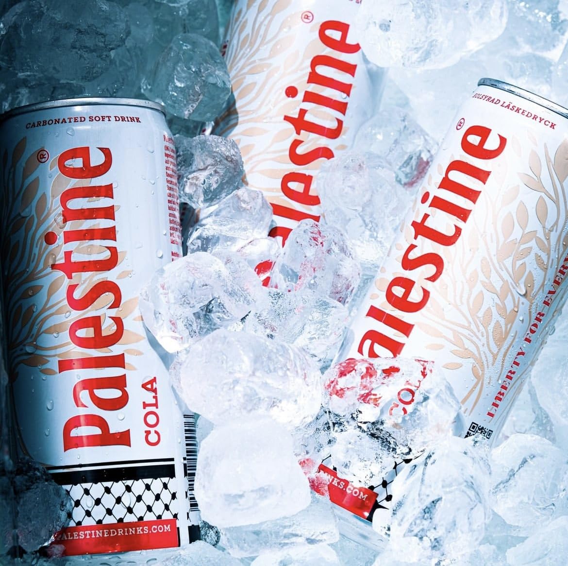 Palestine Cola Carbonated Soft Drink, 330ml Can, 24-Pack, Refreshing Beverage