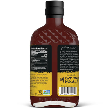 Rufus Teague Honey Sweet BBQ Sauce - Premium Barbecue Sauce - 15.25 oz Bottles - 2 Pack