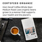 Kion Organic Decaf Whole Bean Coffee  Tested for Toxins  Ethically Sourced  Rich  Bold  and Smooth  Medium Roast 12 Oz (1 Pack)