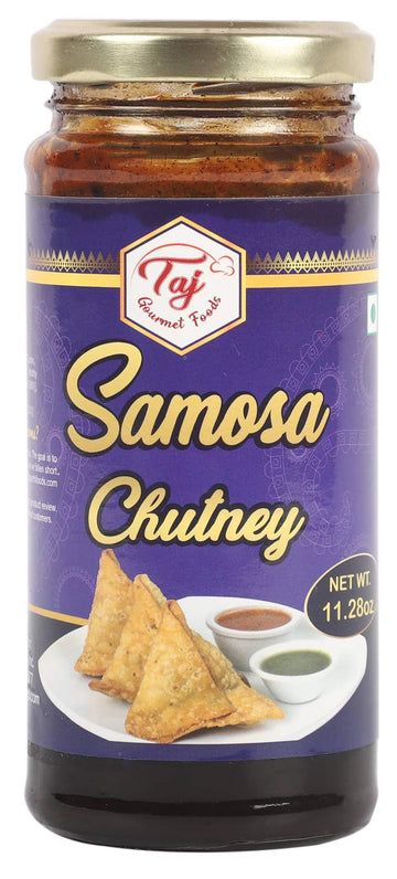 Taj Gourmet Samosa Chutney, (Special Tamarind Spice Blend), 320G (11.2Oz)