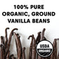 Wilderness Poets Organic Vanilla Powder - Tahitian Variety, Grade A - 1 Ounce (28 Grams)