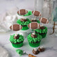 36Pcs American Football Cupcake Toppers Rugby Ball Cupcake Decorations Sport Ball Cupcake Toothpicks For Football Themed Baby Sh