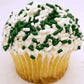 Ncs Green And White Edible Jimmies Sprinkles, 8 Ounces - Great For Cupcakes, Cookies, Cakes, Cakes Pops, Donuts
