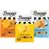 Deweys Bakery Meyer Lemon, Triple Ginger & Toasted Coconut Moravian Cookie Thin Variety Pack, 9 oz (Pack of 3)