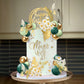 41 Pcs Green Balls Cake Topper Butterfly Cake Decorations Happy Birthday Cake Topper For Wedding Baby Shower Birthday Daisy Flow