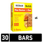 Rxbar Nut Butter And Oat Protein Bars, Protein Snacks, Snack Bars, Honey Cinnamon Peanut Butter (6 Boxes, 30 Bars)