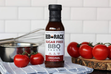 Rib Rack Original Sugar Free BBQ Sauce 11 oz (4 pack)
