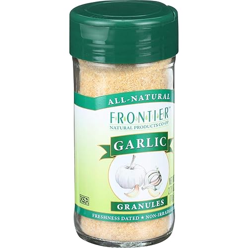 Frontier Culinary Spices Garlic Granules 2.7-Ounce Bottle