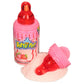 Baby Bottle Pop Colorfest Individually Wrapped Pink Strawberry Party Pack – 10 Strawberry Lollipops W/ Powdered Sugar Dip - Bulk Candy For Party Favors, Birthdays, & Gender Reveal Parties