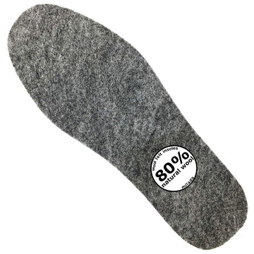 Wool Felt Warm Insoles,Soft Insert Insoles For Boots And Shoes,Wool Insoles For Men Women (Men'S 8/Women'S 9)