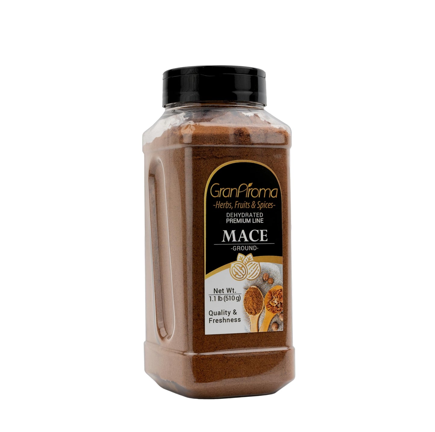 Granaroma Ground Mace, Warm Spice, From Nutmeg, Curries & Desserts (18 Ounce)