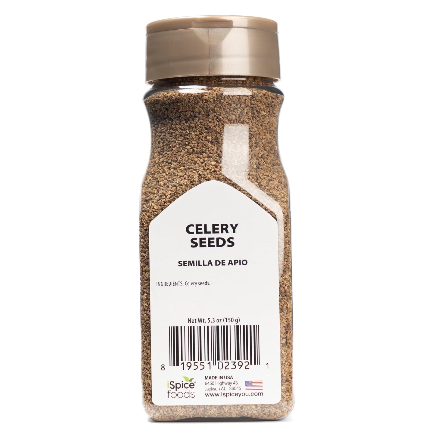 Ispice - Whole Celery Seeds 5.3Oz (150G)