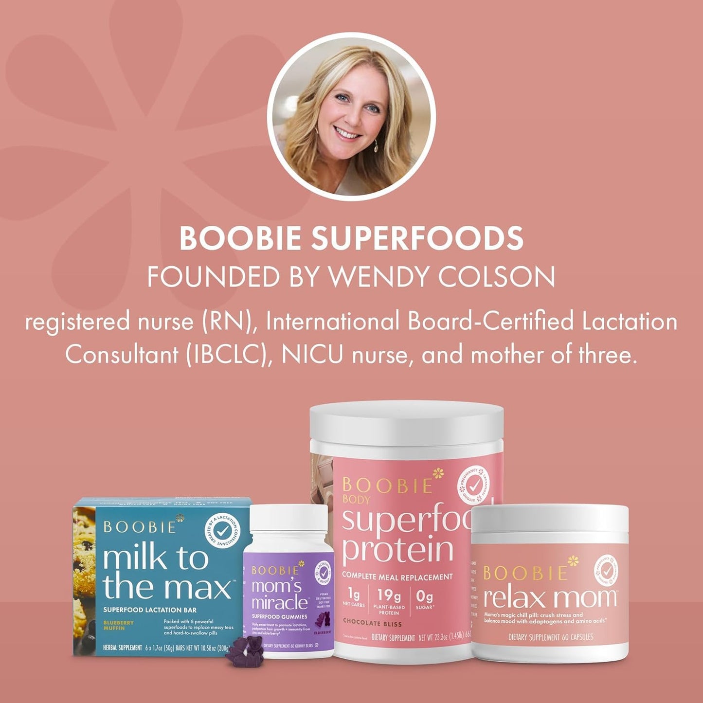 Boobie Brands Superfood Lactation Bar - Blueberry Muffin, Vegan, Gluten-Free, 12 Pack