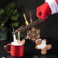 Fruidles Milk And White Chocolate Spoons, Candy Hot Chocolate Stirring, Gourmet Milk Cocoa Edible Spoon Stirrers, Non-GMO, Dairy