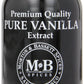 Morton & Bassett Pure Vanilla Extract, Non-GMO, 4 fl oz, Rich Flavor for Baking & Desserts