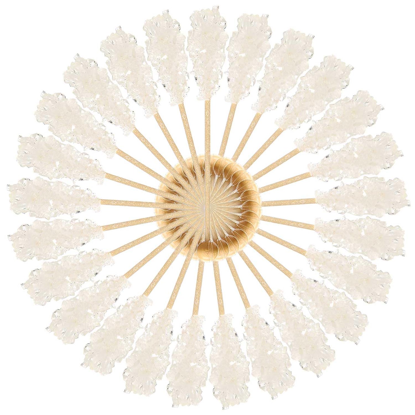 White Sugar Sticks Individually Wrapped Perfect For Coffee Tea And Drinks, Barista Swizzle Sticks And Rock Candy Crystals, 25 Pieces