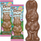 Fruidles Chocofluff Easter Bunny Treats, Marshmallow Filled, 12-Pack, Kosher Certified, Individually Boxed, 3.8 oz Chocolate Bars