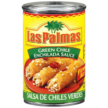 Las Palmas Green Chile Enchilada Sauce, Hot, 10 Ounce (Pack of 24)