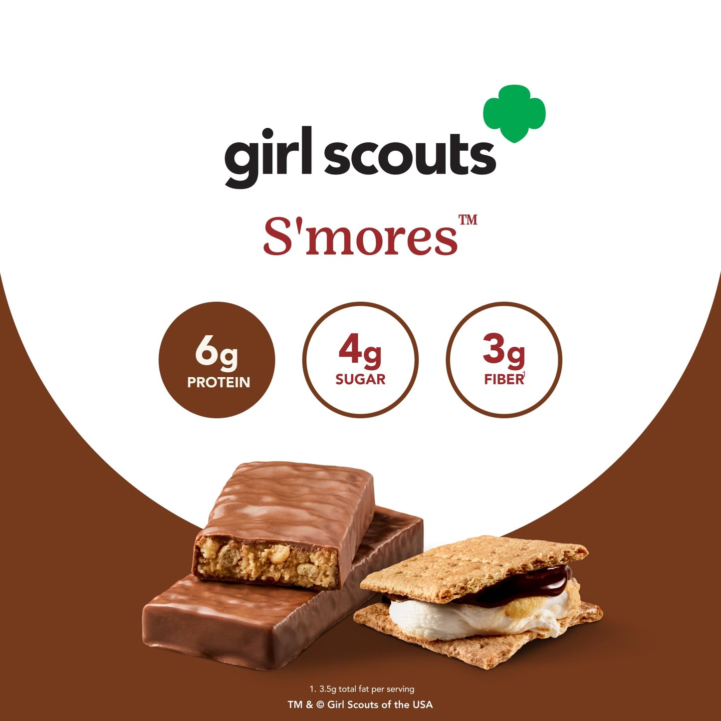 Think! Minis Protein Snack Bar, Gluten Free, Girl Scouts S'Mores, 15 Count