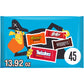 HERSHEYS Miniatures Assorted Flavored  Halloween Candy Bag  13.92 oz (45 Pieces)