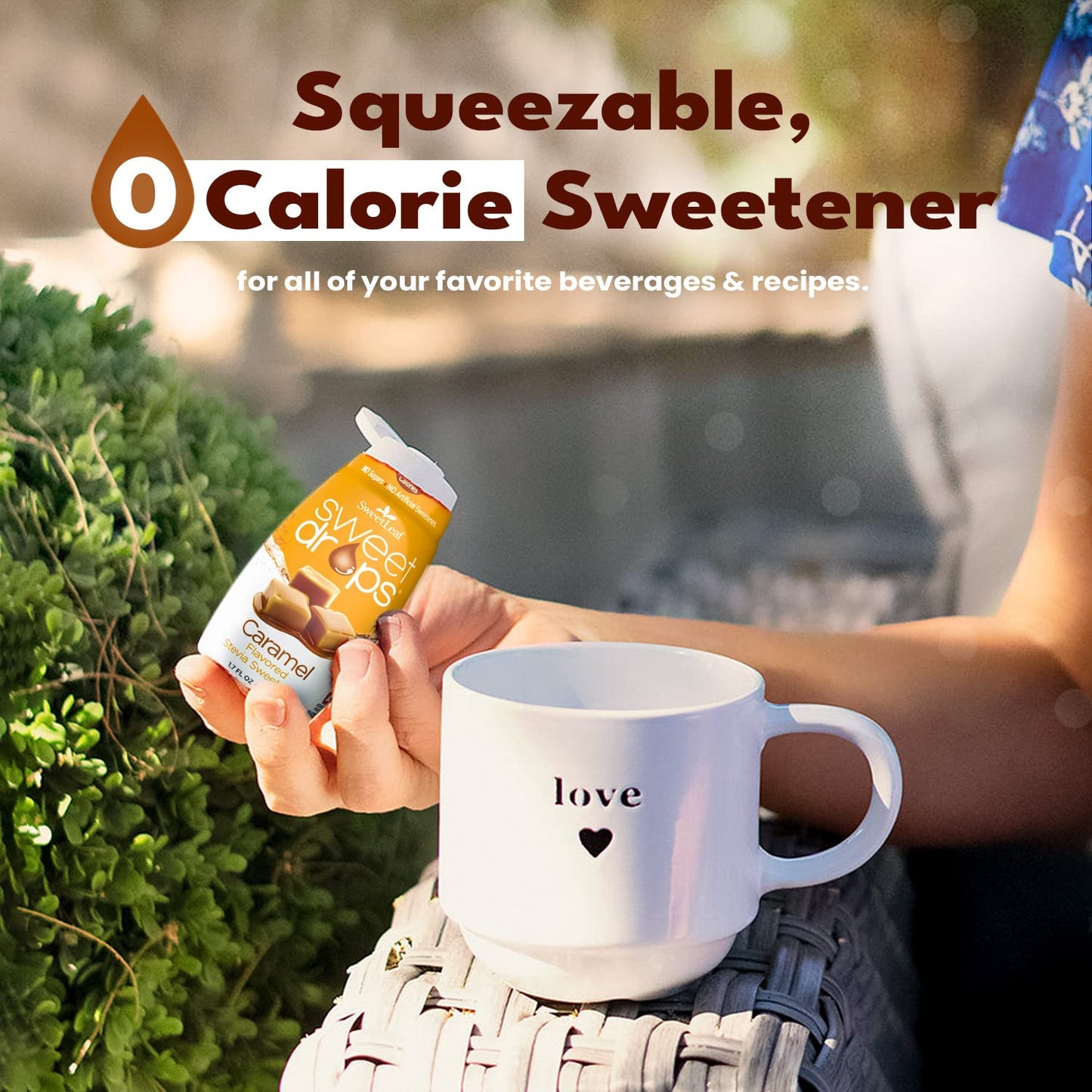 SweetLeaf Sweet Drops - Stevia Liquid Variety Pack, Chocolate, Caramel, Vanilla, Pumpkin Spice, Sugar-Free Coffee Syrup Alternat