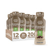 Ripple Vegan Protein Shake, Coffee Flavor, 20g Pea Protein, 12 oz, Pack of 12, Shelf Stable, Non-GMO, Gluten-Free