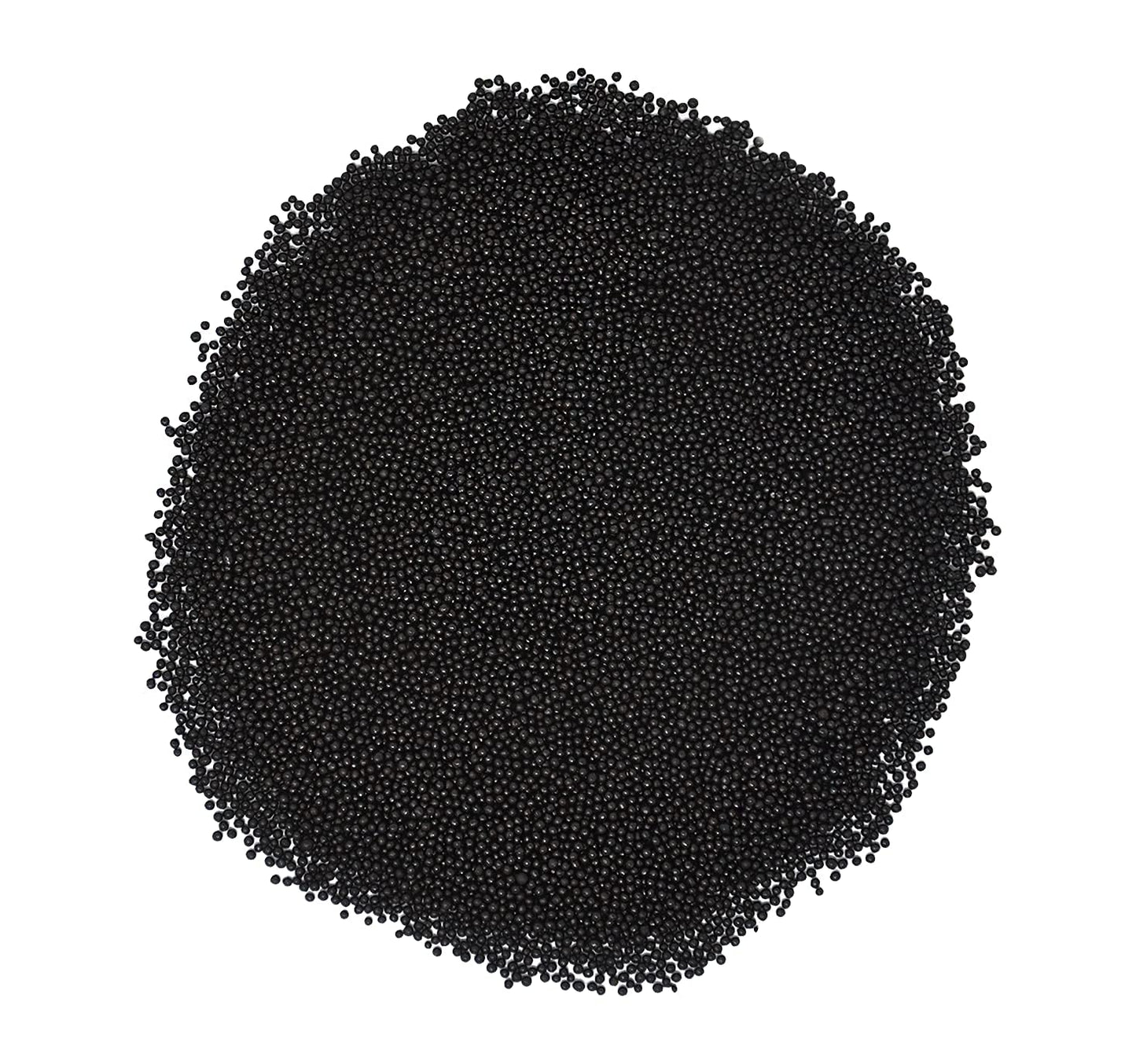 Mystic Sprinkles Solid Color Nonpareils 3.8Oz Bottle (Beautifully Black)