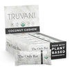 Truvani Plant Based Snack Bar | Coconut Cashew 12 Pack | 5g Protein | USDA Organic and Vegan | The Only Bar | Dairy, Soy, and Gl