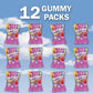 SKITTLES Wild Berry Gummy Candy, Gummy Snacks, Individually Wrapped Candy Bags Bulk, 5.8 oz Bag (Pack of 12)