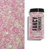 Fancy Sprinkles Bubble Bath Sprinkles, Real Sugar, For Ice Cream, Cookies, Cakes, Cupcakes, Dessert Decorating, Pink & White Spr