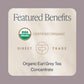 Rishi Tea London Fog Latte, Organic Black Tea Concentrate, 32 Fl Oz (Pack of 12)