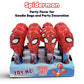 Pop Ups! Spiderman Lollipop Holder - 12 Lollipops With Cases - Individually Wrapped Candy Party Favors - Spiderman Candy - Bulk
