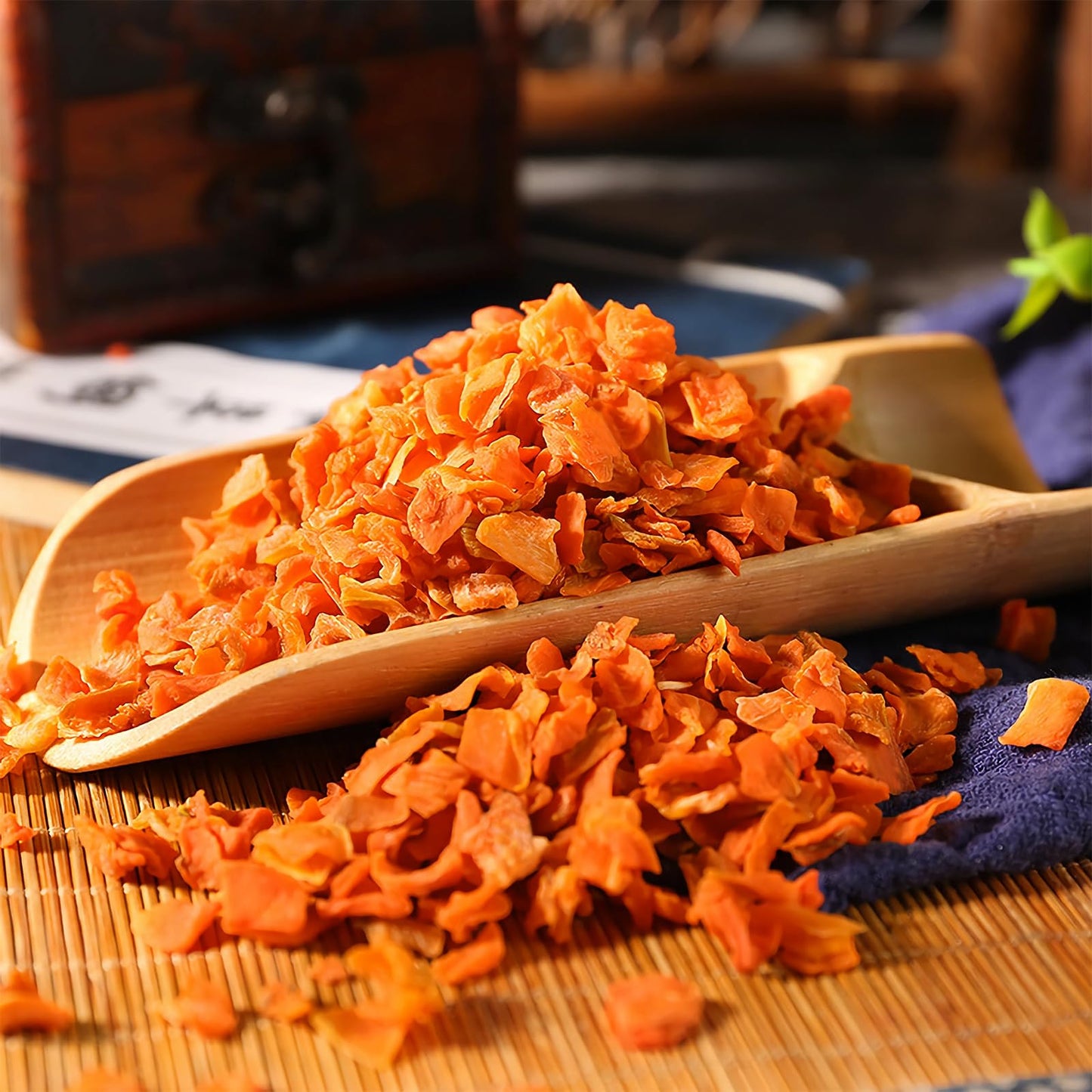 Yimi Premium Dried Carrots, Dehydrated Carrots Flakes For Vegetable Soup, Dehydrated Diced Carrots, Gluten Free, 17.8 Ounce