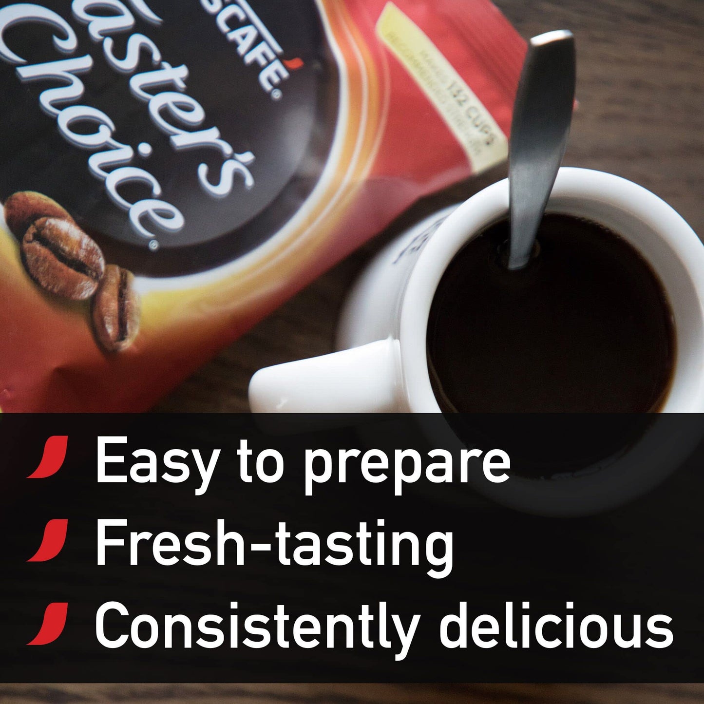 Nescafe Instant Coffee Tasters Choice Light Roast House Blend 8 oz Pouch