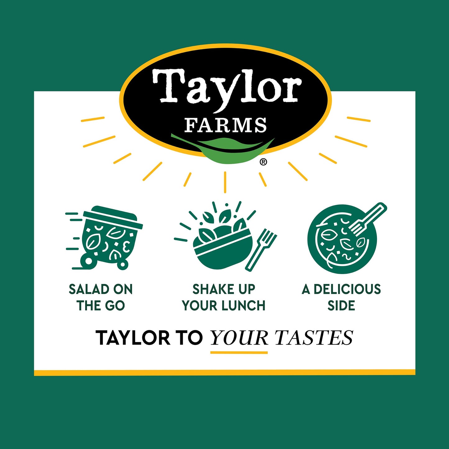 Taylor Farms Green Goddess Ranch Mini Chopped Salad Kit 4.55oz
