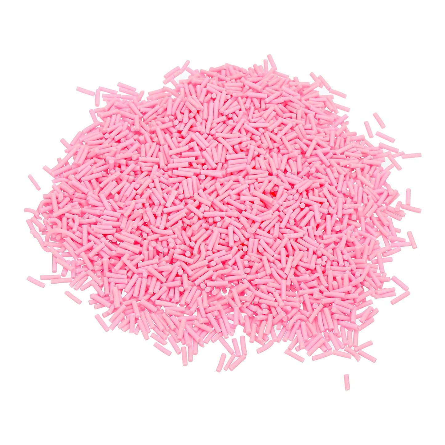 PATIKIL Fake Sprinkles Polymer Clay for Nail Art & Crafts, Small, Pink, 100g