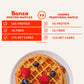 Banza Homestyle Protein Waffles, Frozen Waffles from Chickpeas - High Protein, Gluten Free, Lower Carb Toaster Waffles, 8oz