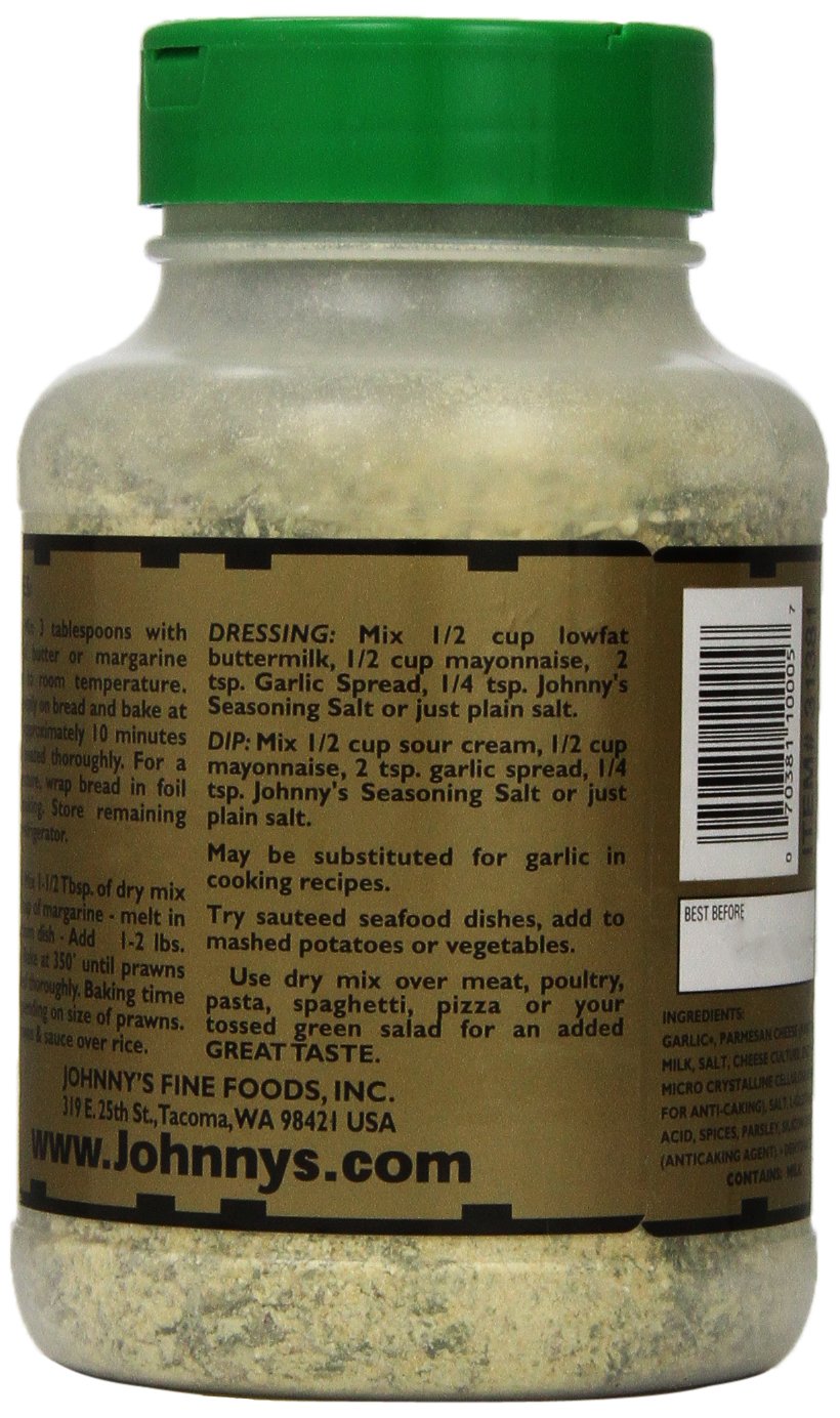 Johnny's Garlic Spread and Seasoning, 18 Oz